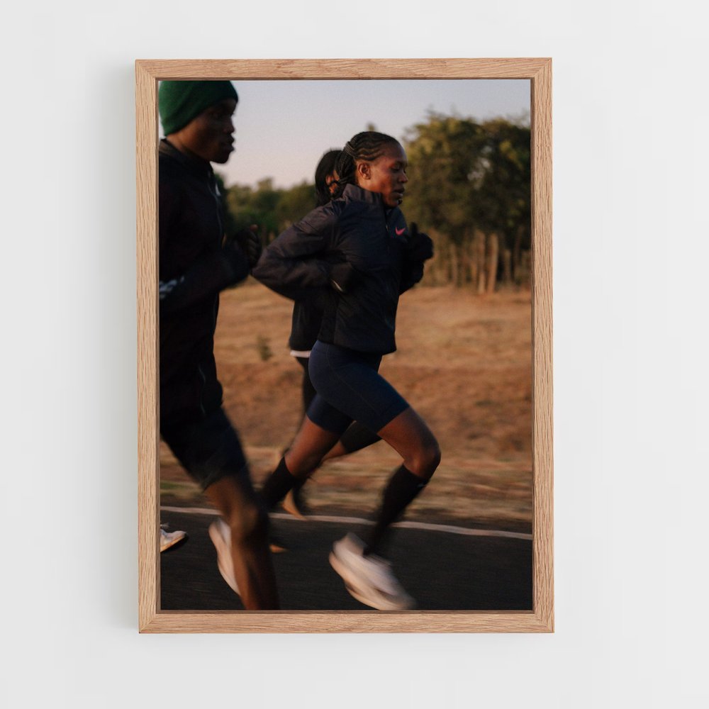 Poster Run Together – affiche Athlétisme (vue 4)